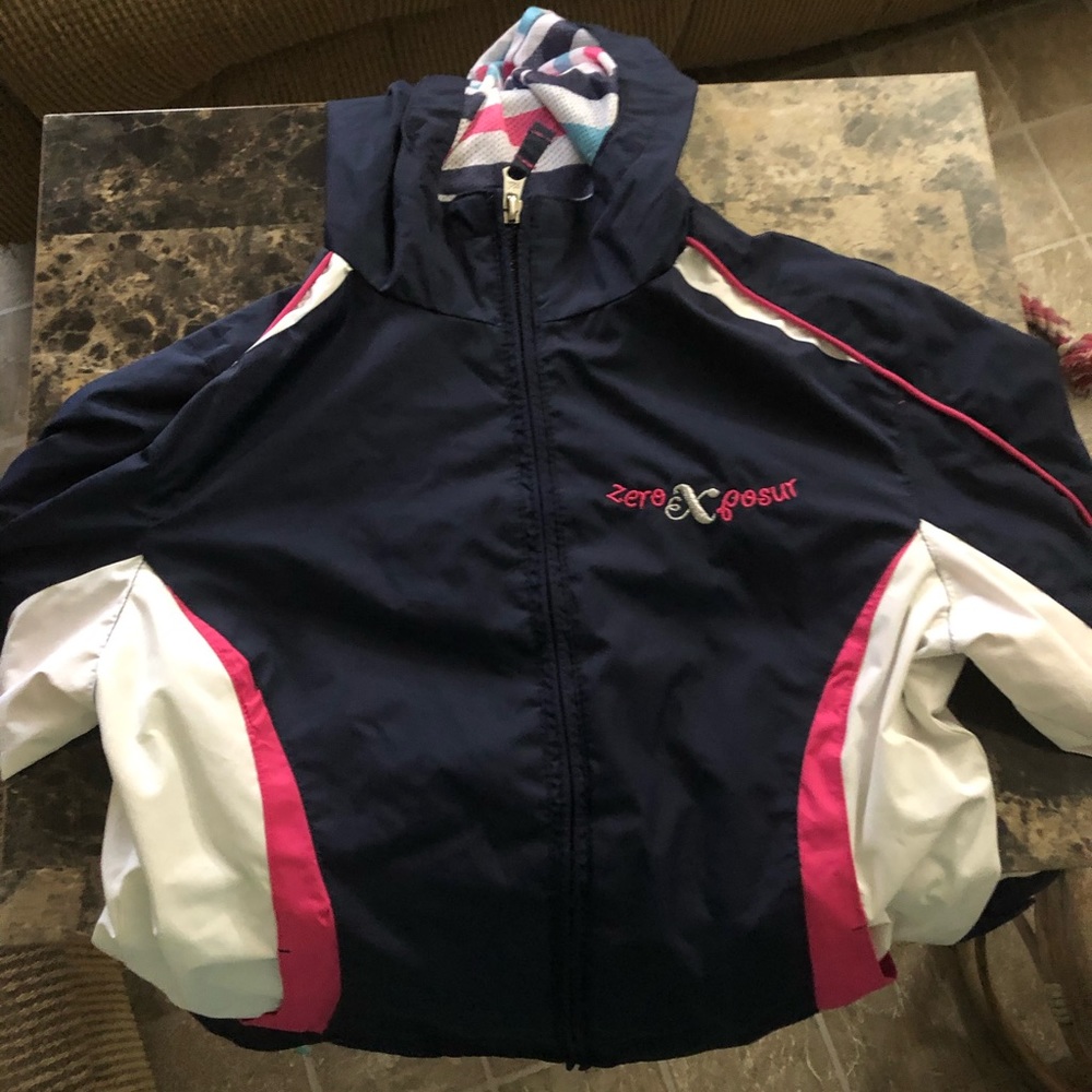 Little girls rain jacket